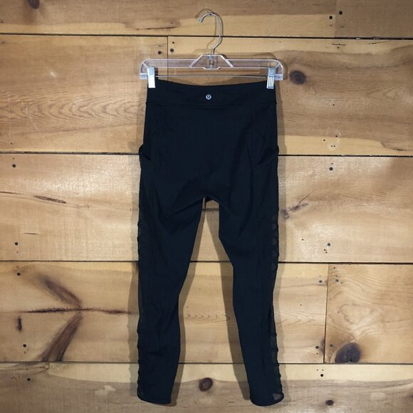 Lululemon Boston Soul Cycle Legging Athletic Womens Waist 25" Pull On High Rise - Picture 12 of 12